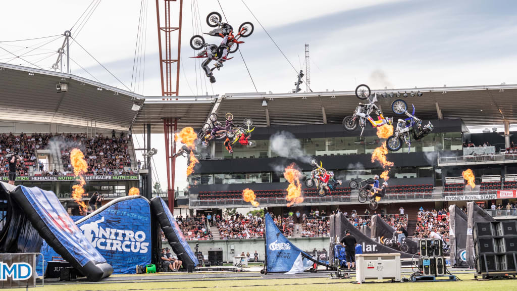 High-flying nitro circus