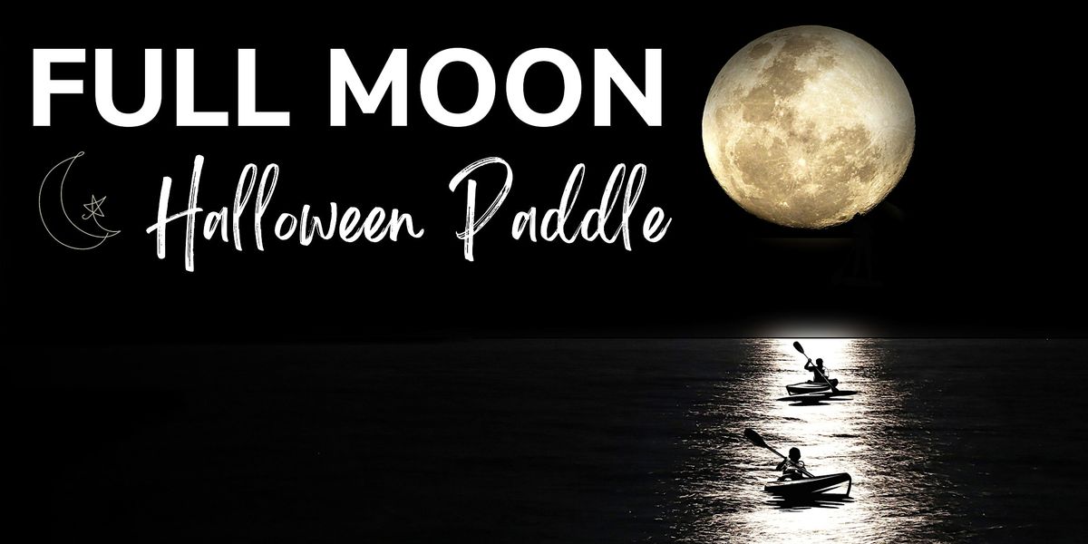 Full Moon Halloween Paddle