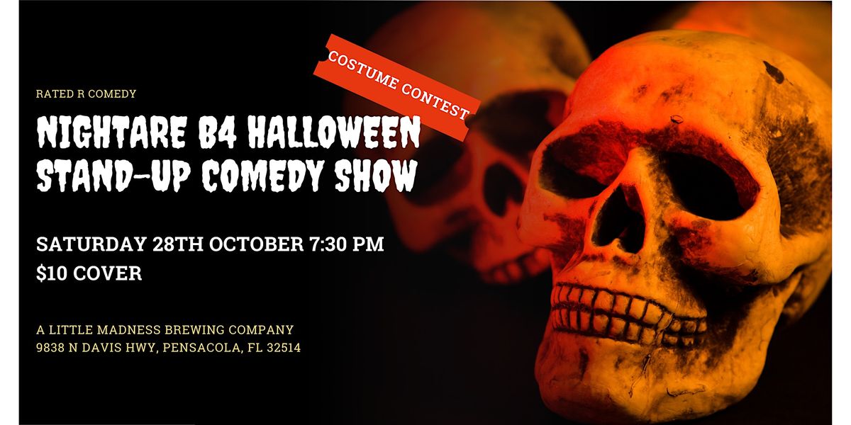 Nightmare Before Halloween Costume Contest & Stand-Up Comedy Show Near UWF