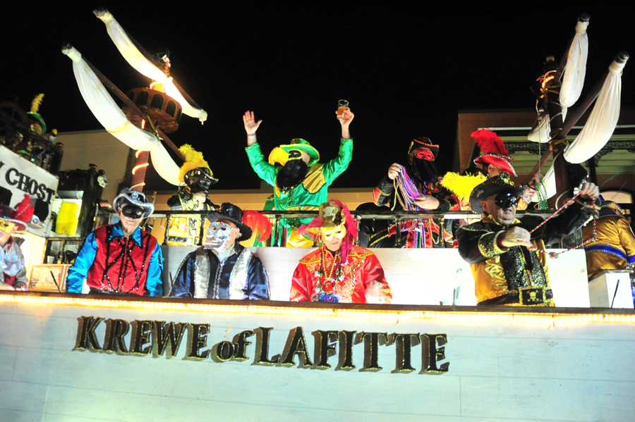 2024 Krewe of Lafitte Illuminated Mardi Gras Parade – Pensacola